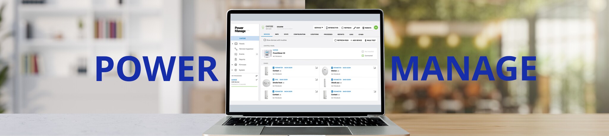 IQ Panel with PowerManage