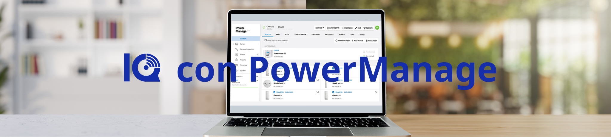 IQ Panel with PowerManage