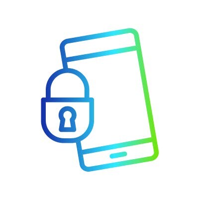 Mobile security icon