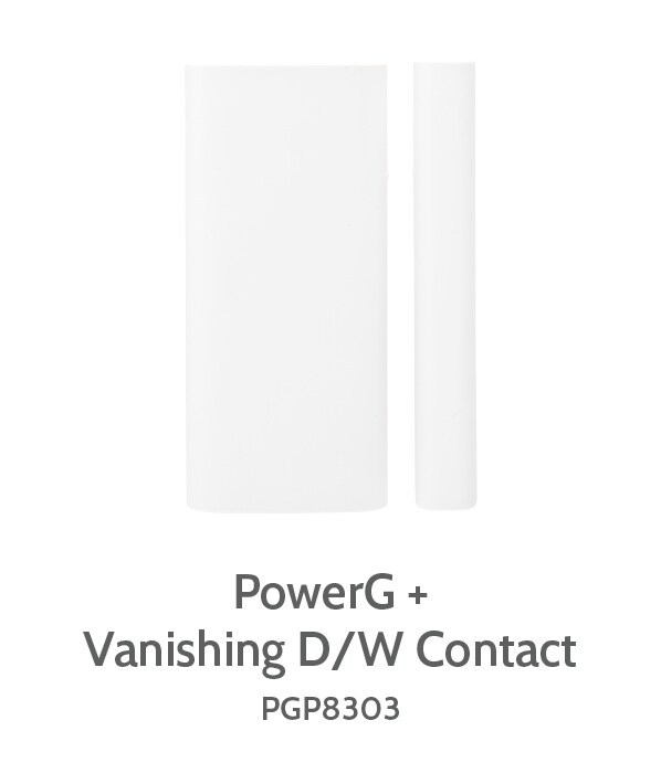PowerG+ Vanishing D/W Contact
