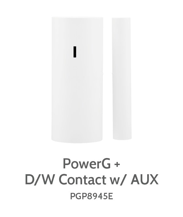PowerG+ D/W Contact with Aux